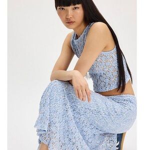 Blue Laney Set NWOT Color Blue Free People SOLDOUT